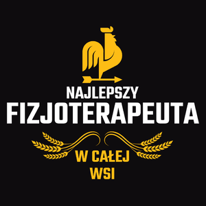 Najlepszy fizjoterapeuta w całej wsi - Męska Bluza Czarna