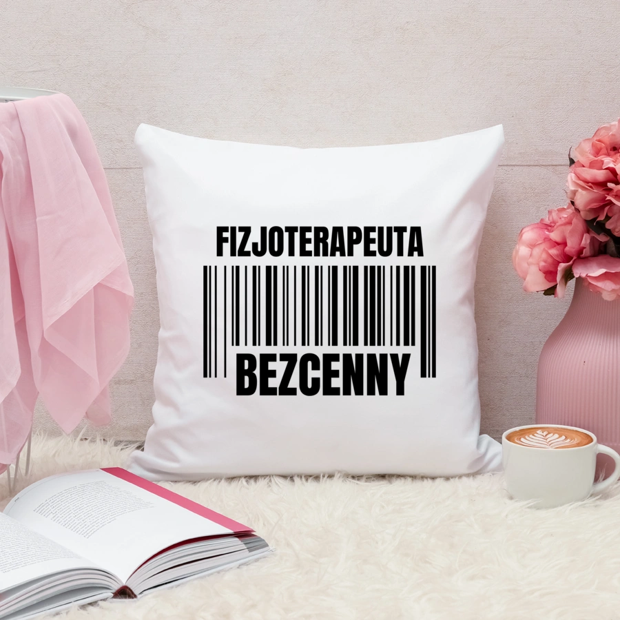 Fizjoterapeuta Bezcenny - Poduszka Biała