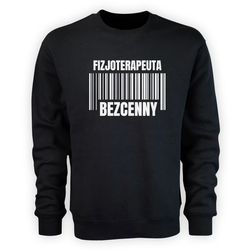 Fizjoterapeuta Bezcenny - Męska Bluza Czarna