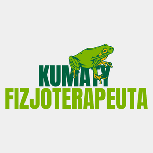 Kumaty Fizjoterapeuta - Męska Koszulka Biała