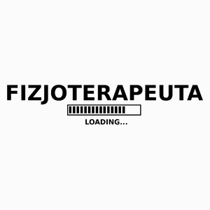 Fizjoterapeuta Loading - Poduszka Biała