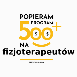 Program 500 Plus Na Fizjoterapeutów - Poduszka Biała