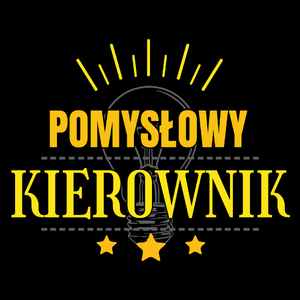 Pomysłowy Kierownik - Torba Na Zakupy Czarna