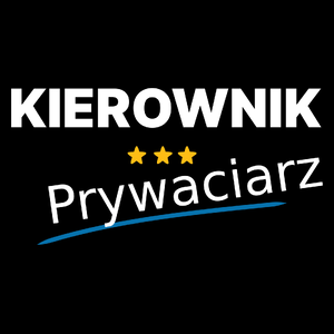 Kierownik Prywaciarz - Torba Na Zakupy Czarna