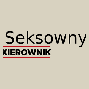 Seksowny Kierownik - Torba Na Zakupy Natural