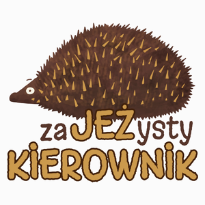 Zajeżysty Kierownik Jeż Super - Poduszka Biała