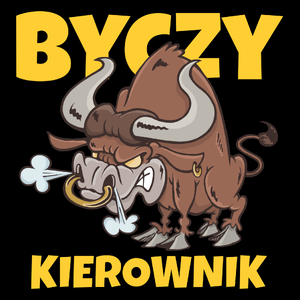 Byczy Kierownik - Torba Na Zakupy Czarna