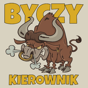 Byczy Kierownik - Torba Na Zakupy Natural