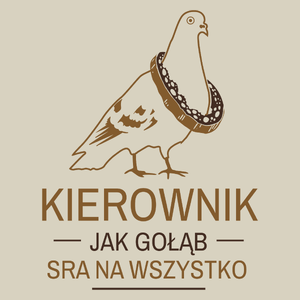 Kierownik Jak Gołąb - Torba Na Zakupy Natural