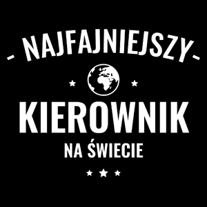 Najfajniejszy Kierownik Na Świecie - Torba Na Zakupy Czarna