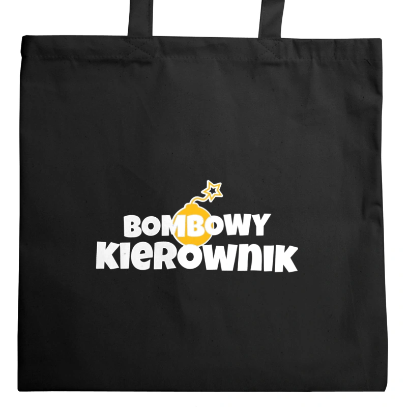 Bombowy Kierownik - Torba Na Zakupy Czarna