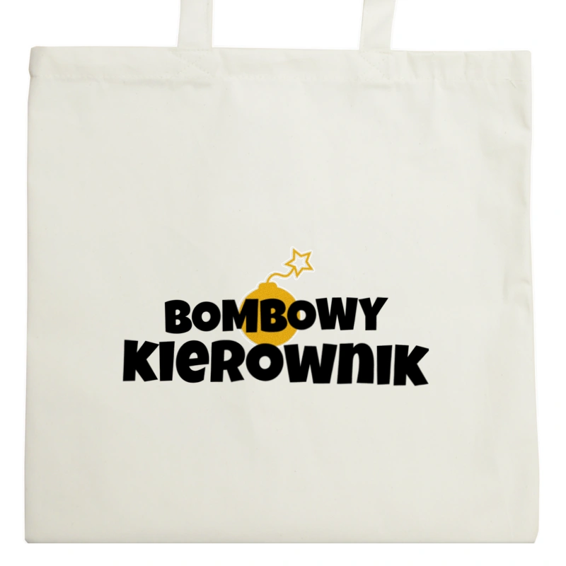 Bombowy Kierownik - Torba Na Zakupy Natural