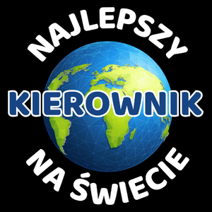 Najlepszy Kierownik Na Świecie - Torba Na Zakupy Czarna