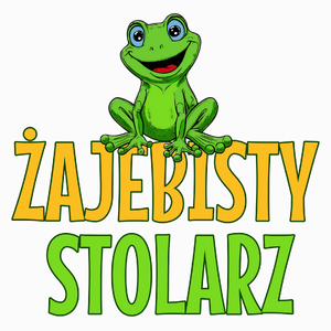 Żajebisty Stolarz - Poduszka Biała