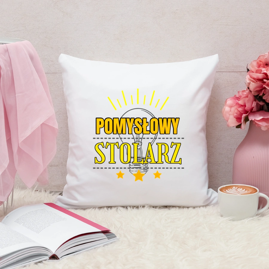 Pomysłowy Stolarz - Poduszka Biała