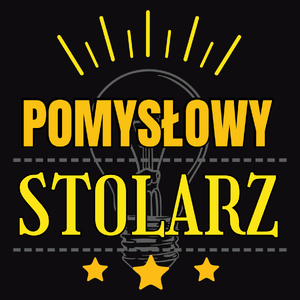 Pomysłowy Stolarz - Męska Bluza z kapturem Czarna