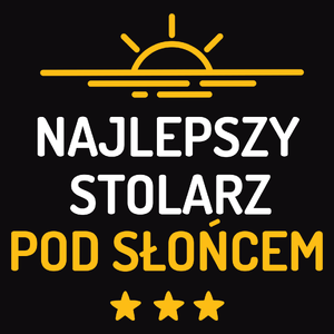 Najlepszy Stolarz Pod Słońcem - Męska Bluza z kapturem Czarna