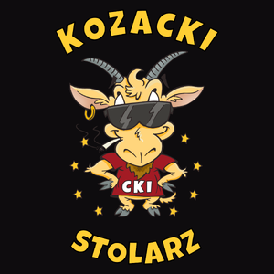 Kozacki Stolarz - Męska Bluza Czarna