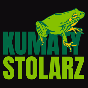 Kumaty Stolarz - Męska Bluza Czarna