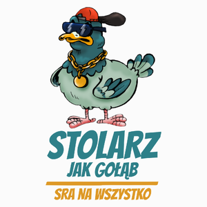 Stolarz Jak Gołąb - Poduszka Biała