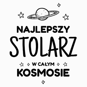 Najlepszy Stolarz W Kosmosie - Poduszka Biała