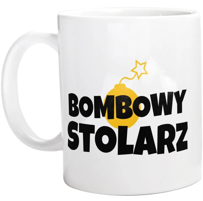 Bombowy Stolarz - Kubek Biały