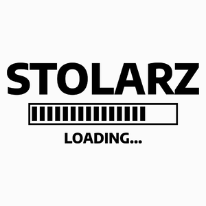 Stolarz Loading - Poduszka Biała