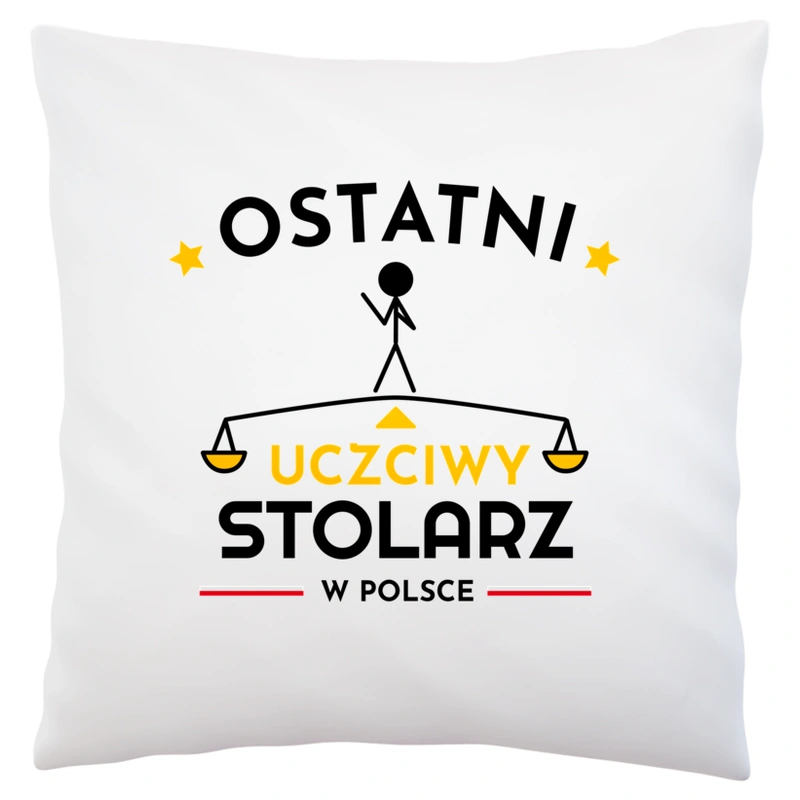 Ostatni uczciwy stolarz w polsce - Poduszka Biała