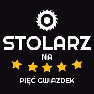 Stolarz Na 5 Gwiazdek - Męska Bluza Czarna