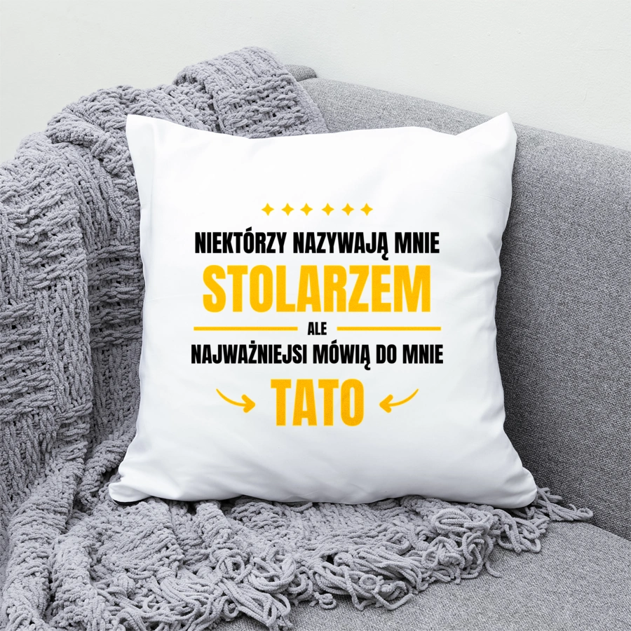 Tata Stolarz - Poduszka Biała