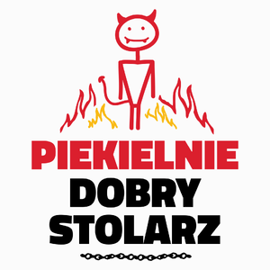 Piekielnie Dobry Stolarz - Poduszka Biała