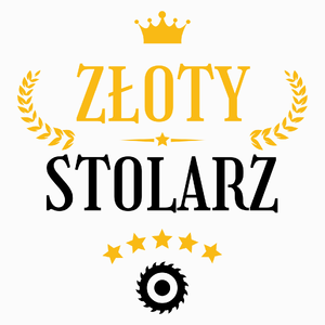 Złoty stolarz - Poduszka Biała