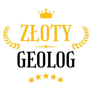 Złoty Geolog - Kubek Biały