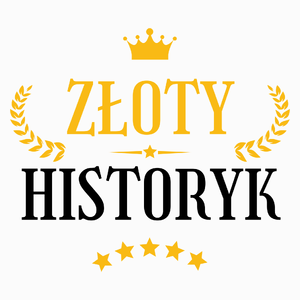 Złoty Historyk - Poduszka Biała