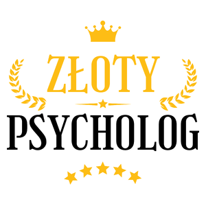 Złoty Psycholog - Kubek Biały