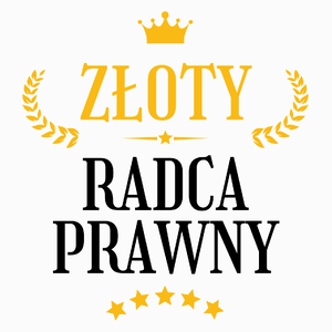 Złoty Radca Prawny - Poduszka Biała