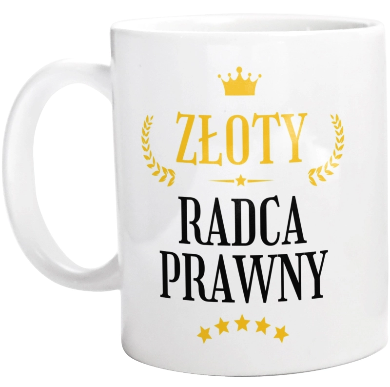 Złoty Radca Prawny - Kubek Biały