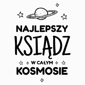 Najlepszy Ksiądz W Kosmosie - Poduszka Biała