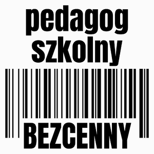 Pedagog Szkolny Bezcenny - Poduszka Biała