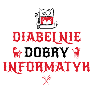 Diabelnie Dobry Informatyk - Kubek Biały