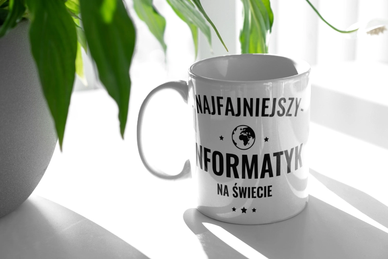 Najfajniejszy Informatyk Na Świecie - Kubek Biały