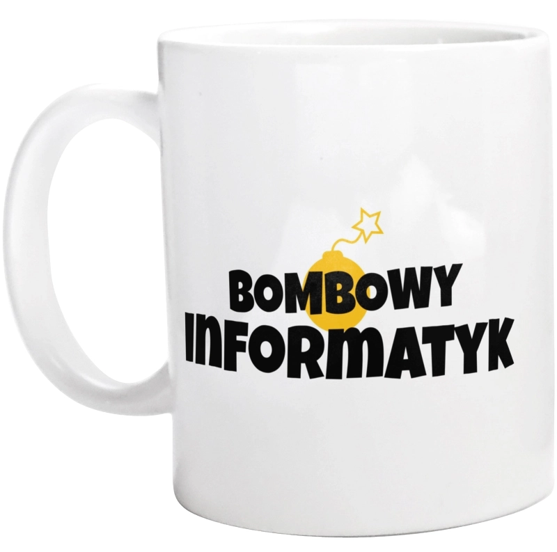 Bombowy Informatyk - Kubek Biały