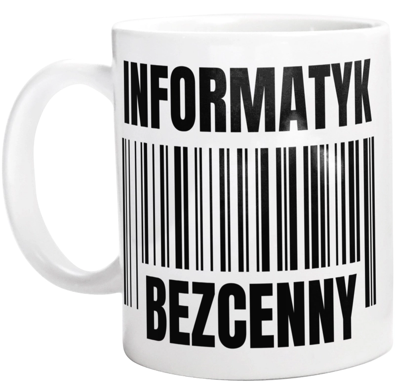 Informatyk Bezcenny - Kubek Biały