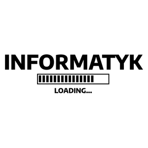 Informatyk Loading - Kubek Biały