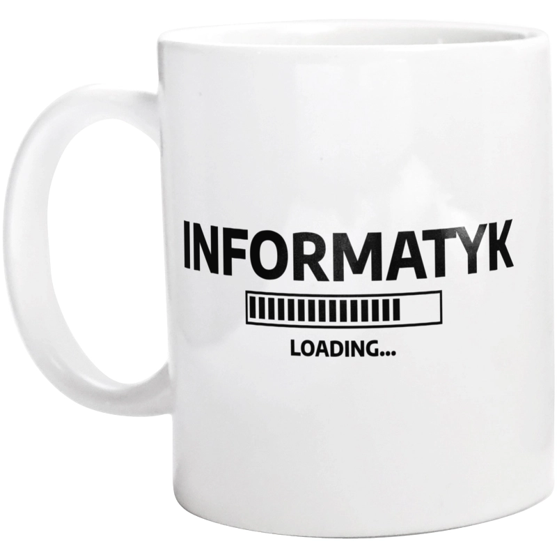 Informatyk Loading - Kubek Biały