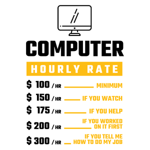 Hourly Rate Computer Scientist - Kubek Biały