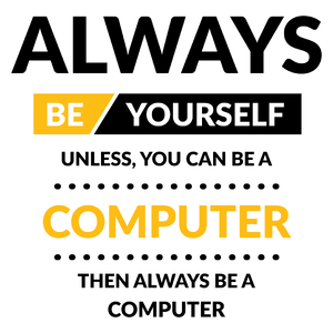 Always Be Computer Scientist - Kubek Biały