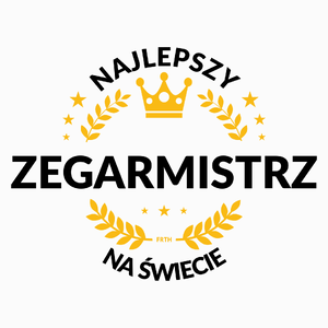 Najlepszy Zegarmistrz Na Świecie - Poduszka Biała