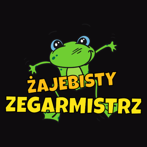 Żajebisty Zegarmistrz - Męska Koszulka Czarna