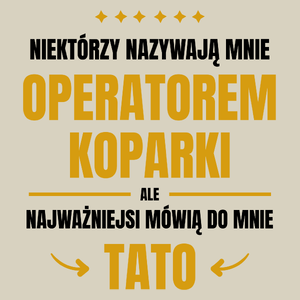 Tata Operator Koparki - Torba Na Zakupy Natural